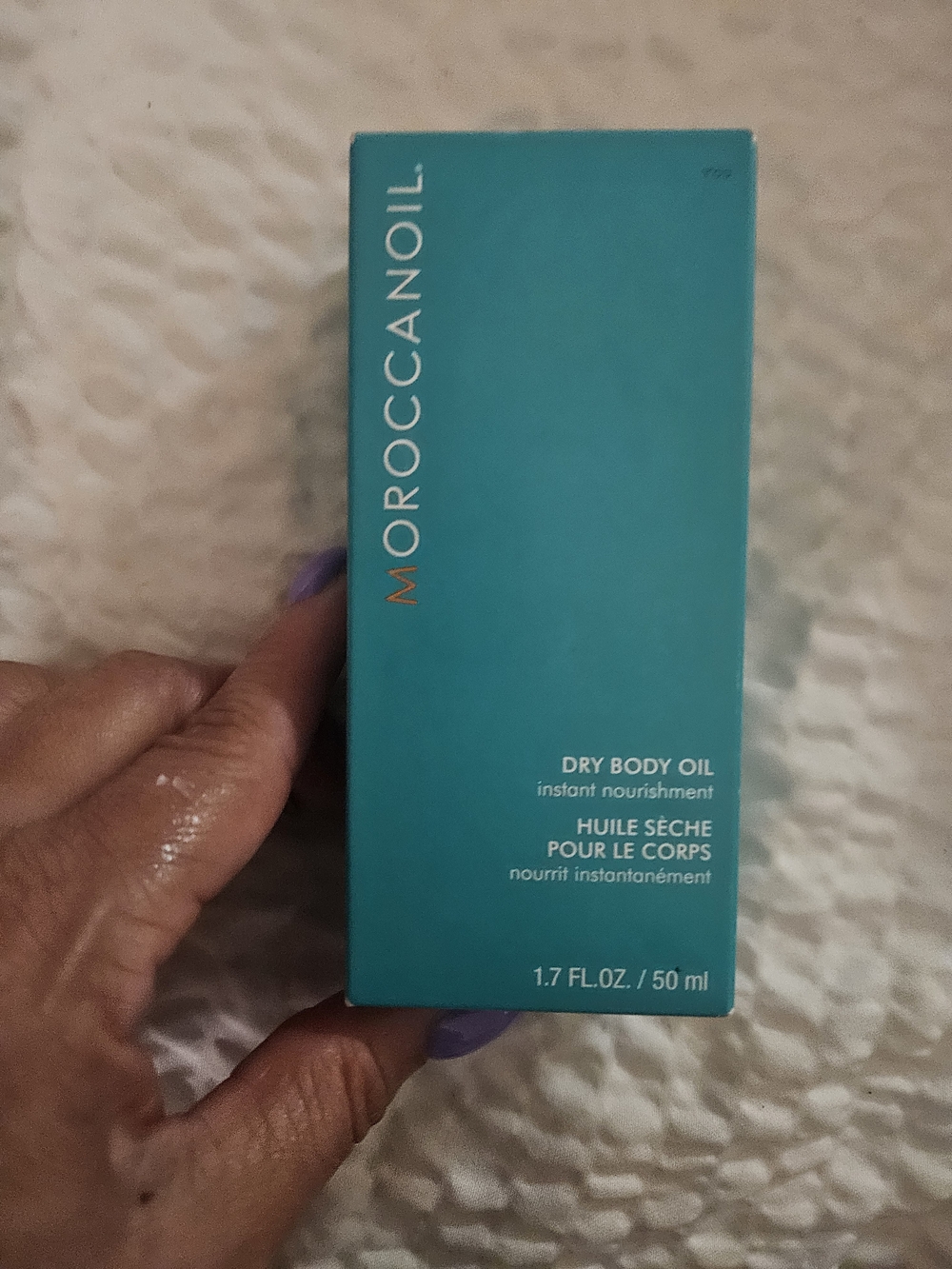 Moroccanoil Dry Body Oil - Teal Packaging
